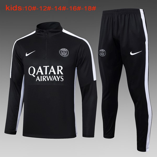 Kinder Sweatshirts PSG 2024-25 Schwarz